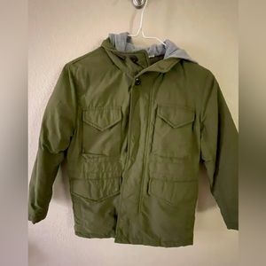 Gap Kids Army Green Boys Winter Coat